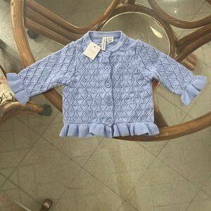NWT Janie and Jack sweater cardigan